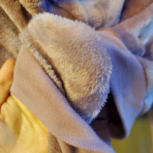 Peanuts Hoodie Juniors XS Purple - Picture 6 of 7